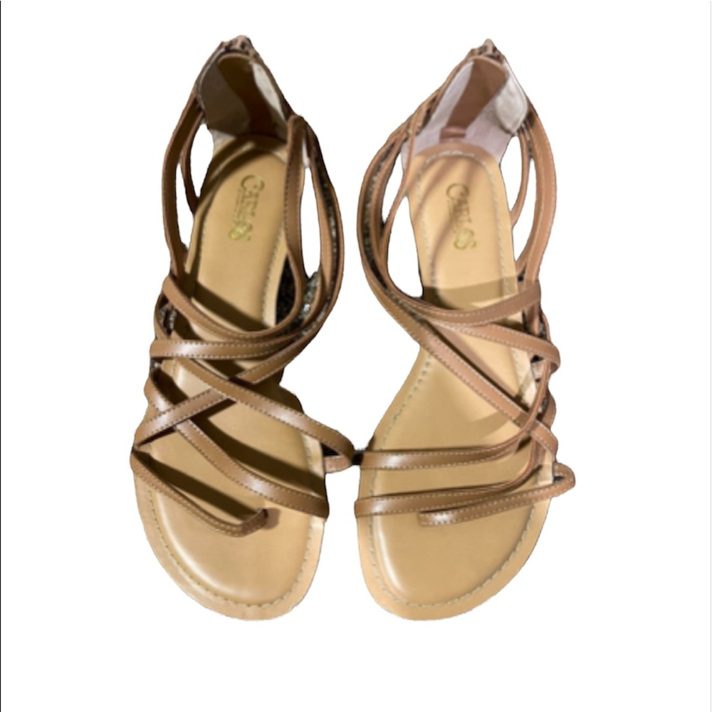 Carlos By Carlos Santana AMARA Brown Sandals Sz 6